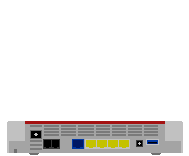 FRITZ!Box 5590 Fiber Anschlussbild