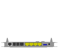 ZyXEL Speedlink 5501 Anschlussbild