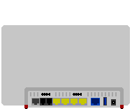 FRITZ!Box 7581 Anschlussbild