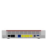 FRITZ!Box 7170 SL V2 Anschlussbild