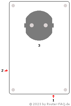 Anschlussbild FRITZ!Powerline 1000E v2