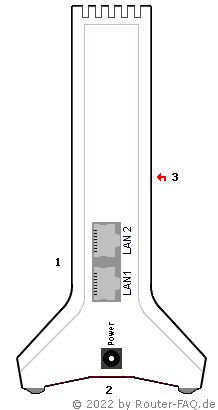 Anschlussbild FRITZ!Repeater 3000 AX