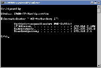Windows 2000: IP Config