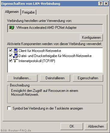 Windows 2000 (Netzwerk-Verbindung) 3