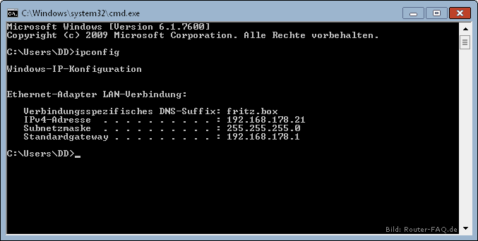 Windows 7 (IP Config) 4