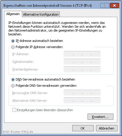 Windows 7 (TCP/IP Einstellung) 7