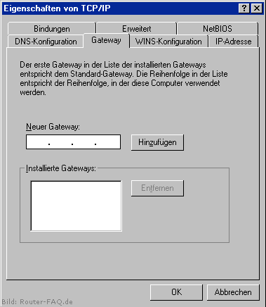 Windows 98 (SE)/ME (Netzwerk-Verbindung) 4