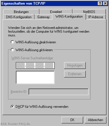 Windows 98 (SE)/ME (Netzwerk-Verbindung) 5.1