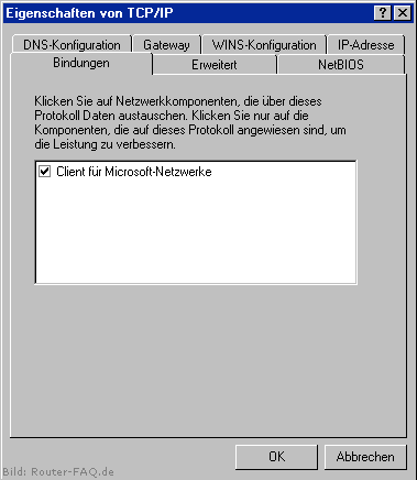 Windows 98 (SE)/ME (Netzwerk-Verbindung) 7