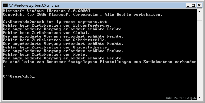 Windows Vista (TCP/IP Reset) 4