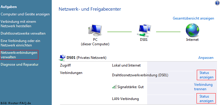 Windows Vista (TCP/IP Einstellung) 3