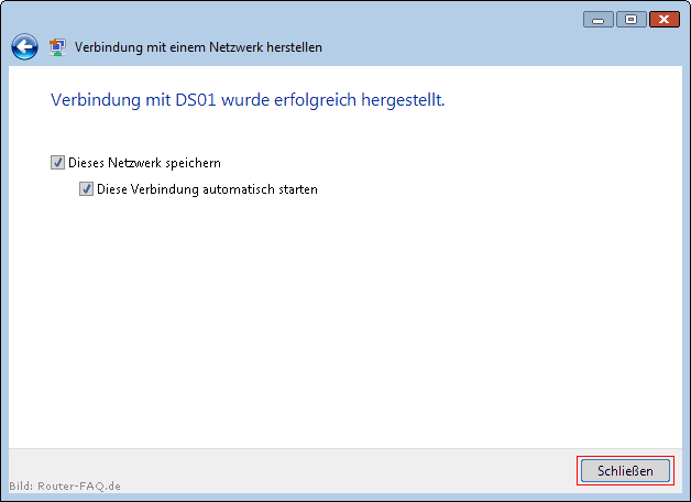 Windows Vista (WLAN - automatische Installation) 10
