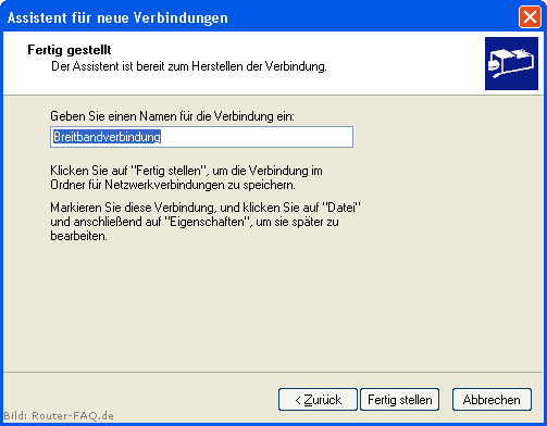 Windows XP (Breitband-Verbindung) 4