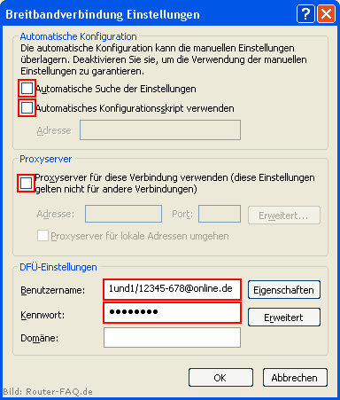 Windows XP (Breitband-Verbindung) 5