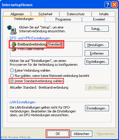 Windows XP (Breitband-Verbindung) 6