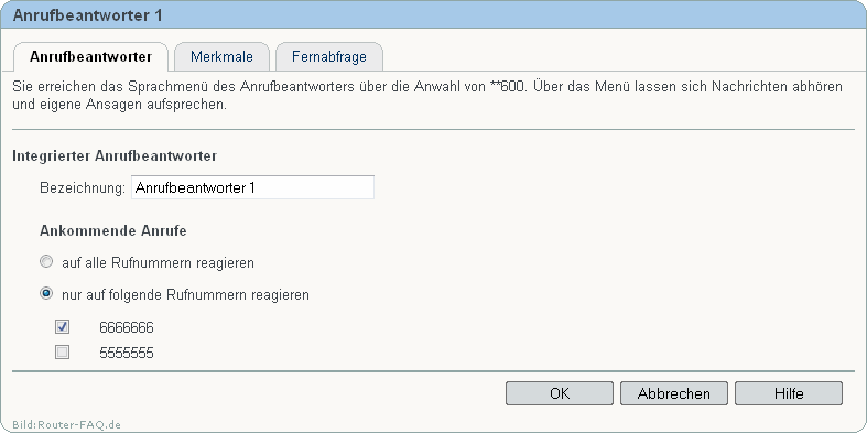 FRITZ!Box: Anrufbeantworter 04.86 8