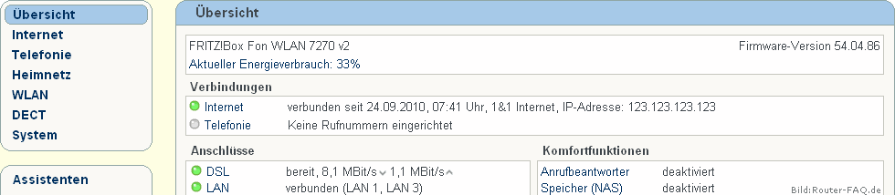 FRITZ!Box: Einrichtung Internetzugang 04.84 6