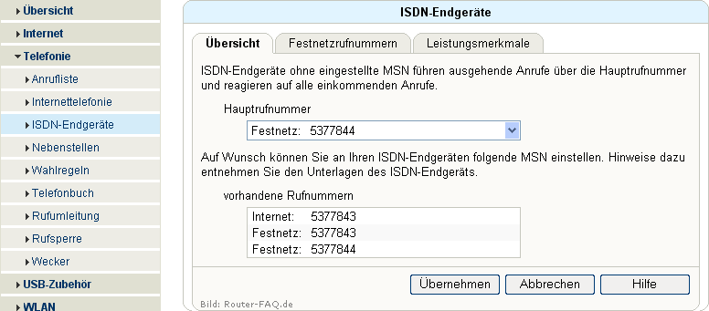 FRITZ!Box: Einrichtung Fax 04.31 4