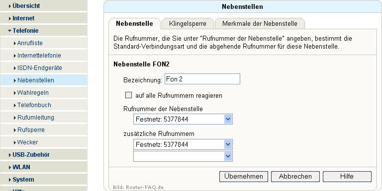 FRITZ!Box: Einrichtung Fax 5