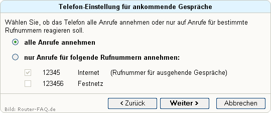 FRITZ!Box: Einrichtung Telefonie 04.33 13