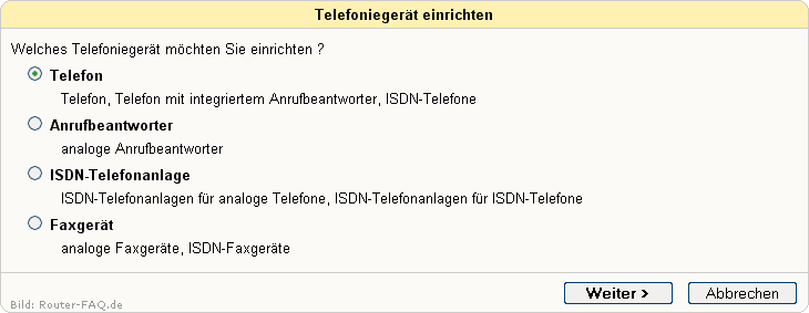 FRITZ!Box: Einrichtung Telefonie Festnetz 04.49 7