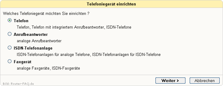 FRITZ!Box: Einrichtung Telefonie IP 04.49 5