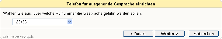 FRITZ!Box: Einrichtung Telefonie IP 04.49 9