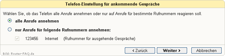 FRITZ!Box: Einrichtung Telefonie IP 04.49 10