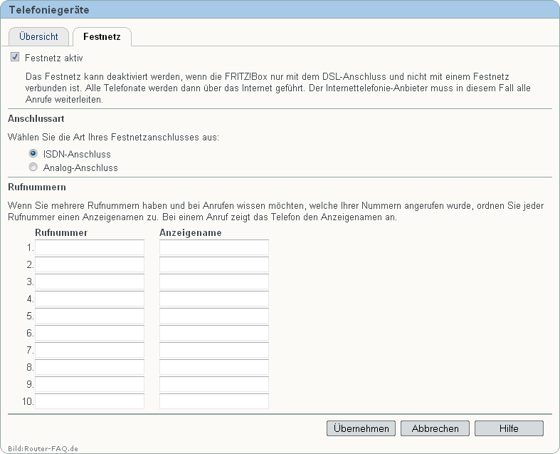FRITZ!Box: Festnetz 04.86 4