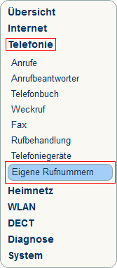 FRITZ!Box: Einrichtung Telefonie IP 06.01 1