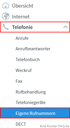 FRITZ!Box: Einrichtung Telefonie IP 07.00 1