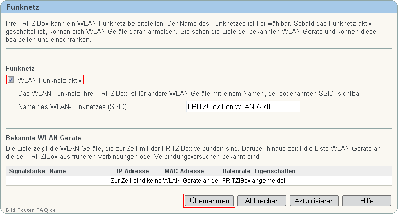 FRITZ!Box: Einrichtung WLAN 5 GHz 04.86 2