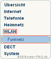FRITZ!Box: Einrichtung WLAN 2,4 GHz 04.86 1