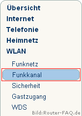 FRITZ!Box: Einrichtung WLAN 2,4 GHz 04.86 3
