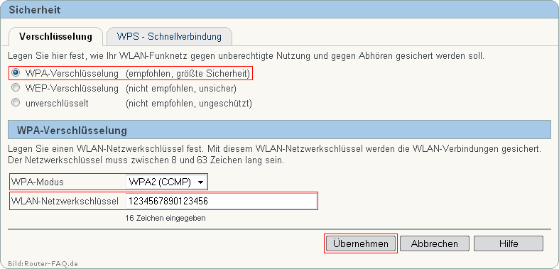 FRITZ!Box: Einrichtung WLAN 2,4 GHz 04.86 7