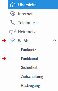 FRITZ!Box: Einrichtung WLAN 06.50 3