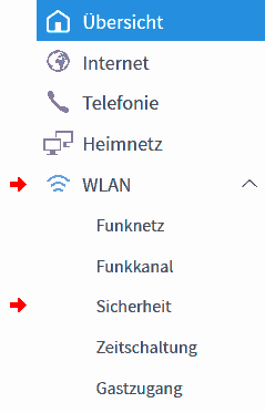 FRITZ!Box: Einrichtung WLAN 06.50 5