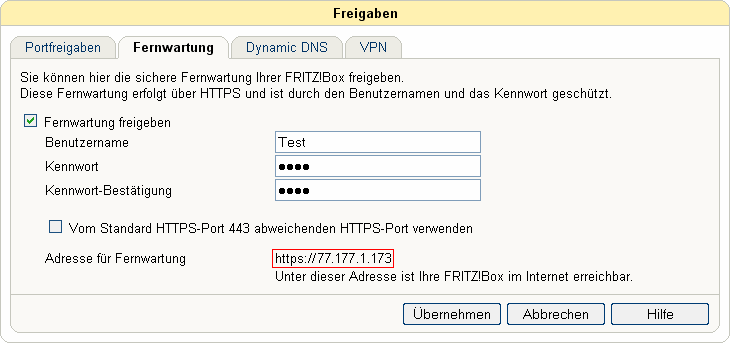 FRITZ!Box: Fernwartung 04.49 3