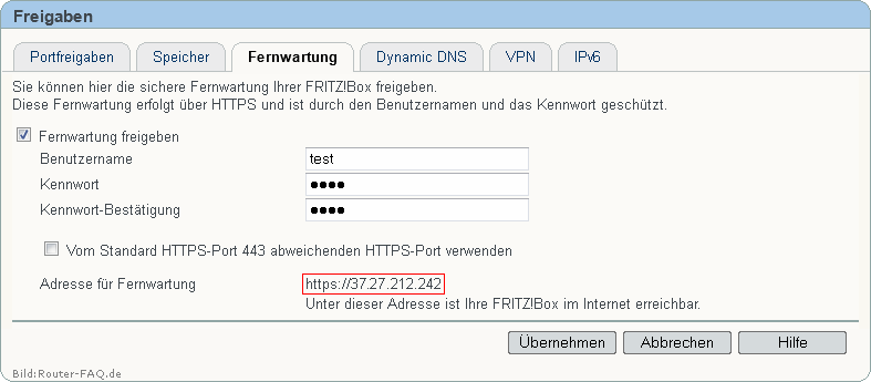 FRITZ!Box: Fernwartung 04.86 3