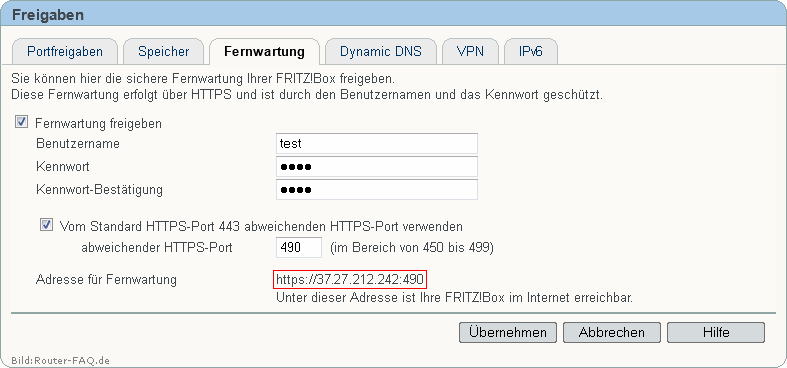 FRITZ!Box: Fernwartung 04.86 6