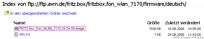 FRITZ!Box: Firmware-Update Datei 04.49 2