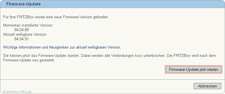 FRITZ!Box: Firmware-Update 04.86 3
