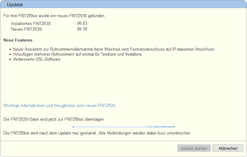 FRITZ!Box: Firmware-Update 06.01 5