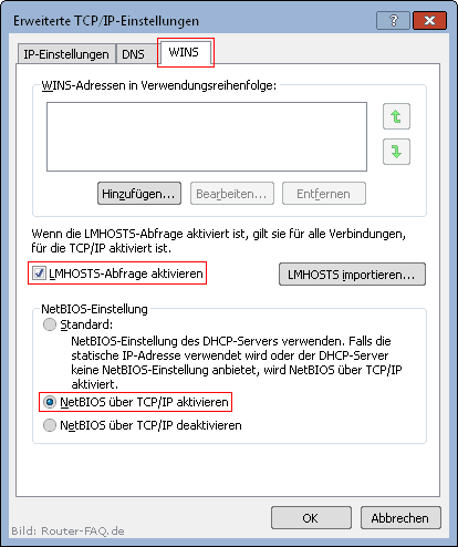 FRITZ!Box: Firmware-Recover Windows 7 8