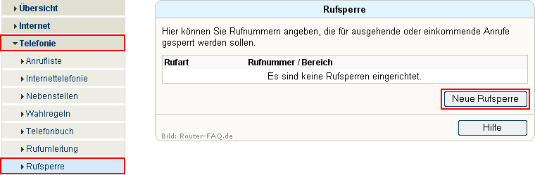 FRITZ!Box: Rufsperre 04.33 2