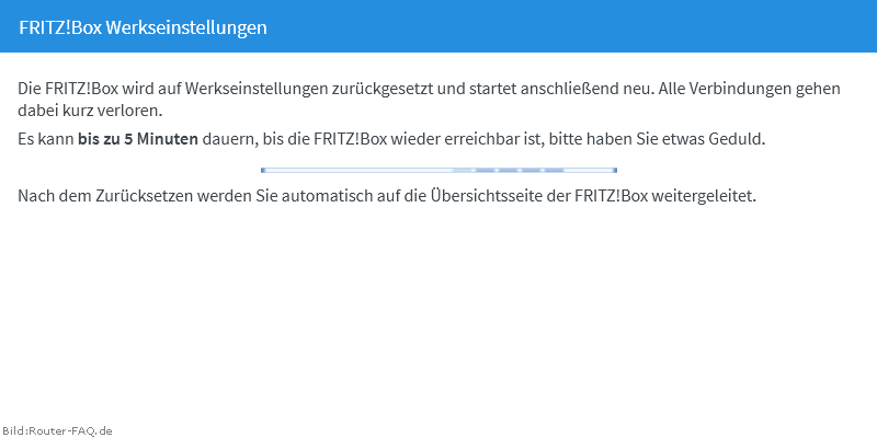 FRITZ!Box: FRITZ!Box zurücksetzen 07.00 7