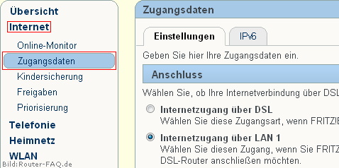 FRITZ!Box hinter einem DSL-Modem 04.86 1