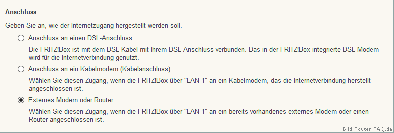 FRITZ!Box hinter einem DSL-Modem 06.01 3