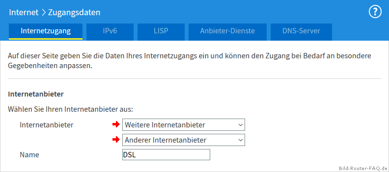 FRITZ!Box hinter einem DSL-Modem 06.50 2