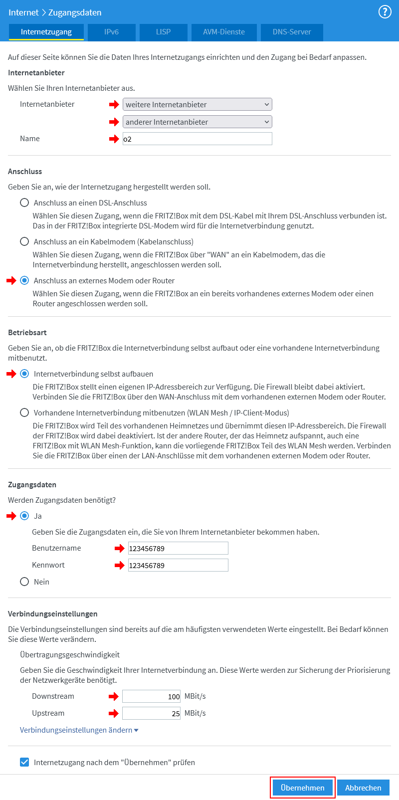 FRITZ!Box hinter einem DSL-Modem 07.00 2